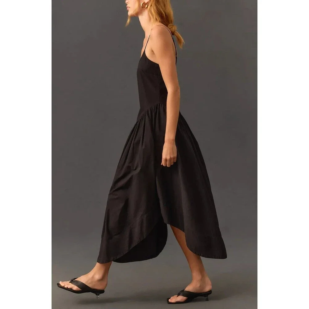 Anthropologie Citizens of Humanity Ari Drop-Waist Asymmetrical Dress S 289697